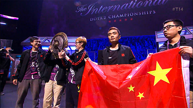 Káº¿t quáº£ hÃ¬nh áº£nh cho the international 2014 champion