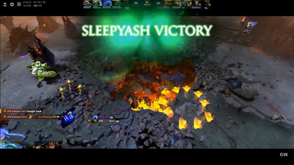 Káº¿t quáº£ hÃ¬nh áº£nh cho sleepy ash vs 496 gaming game 2