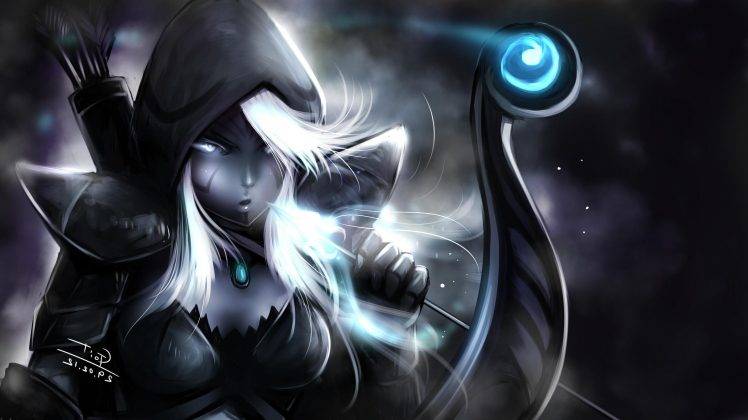 Kết quả hình ảnh cho DROW RANGER dota 2 wallpaper