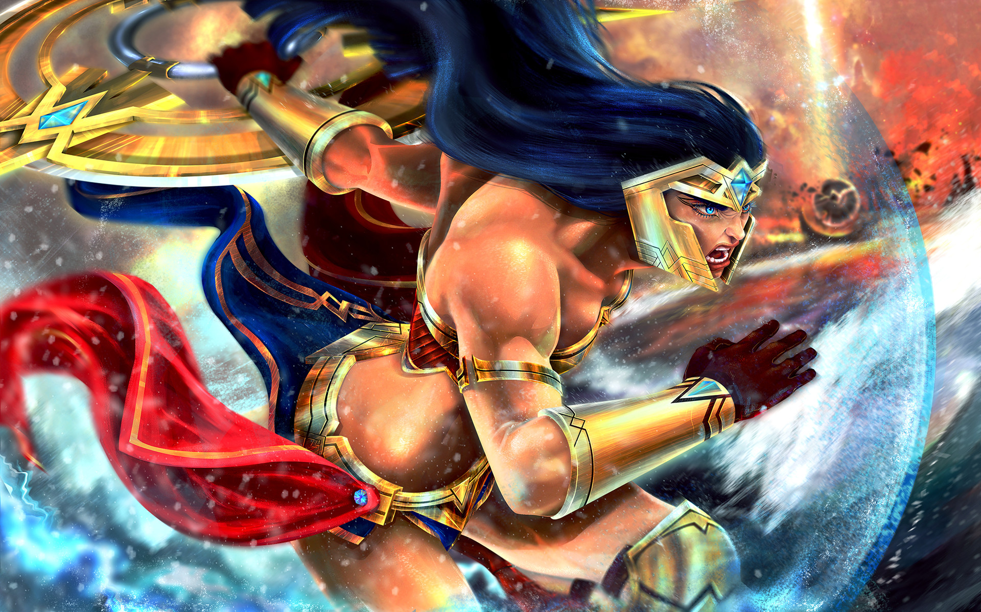 Kết quả hình ảnh cho Sivir – Wonder Woman