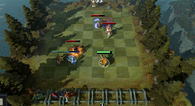 Bàn cờ Dota Auto Chess